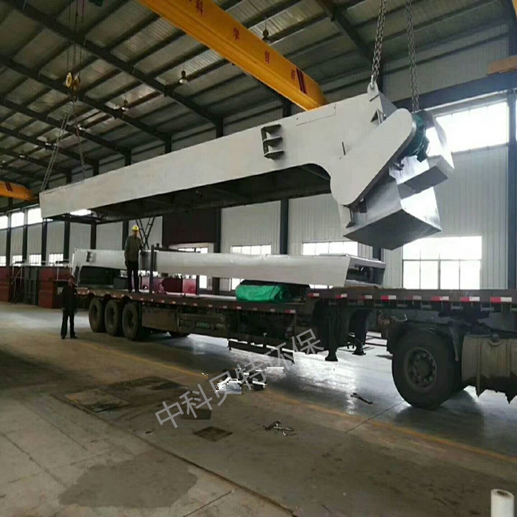 中科贝特机械格栅除污机纺织污水处理设备发往四川